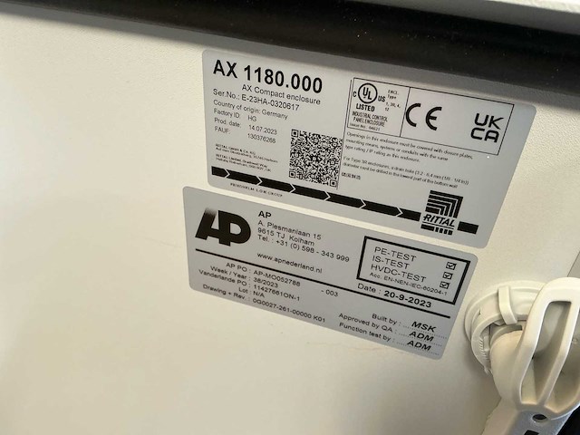 Ap/actemium hoofdschakelkast (4x) - afbeelding 9 van  10