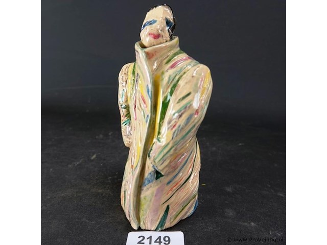 Apart aardewerk beeldje - afbeelding 1 van  5