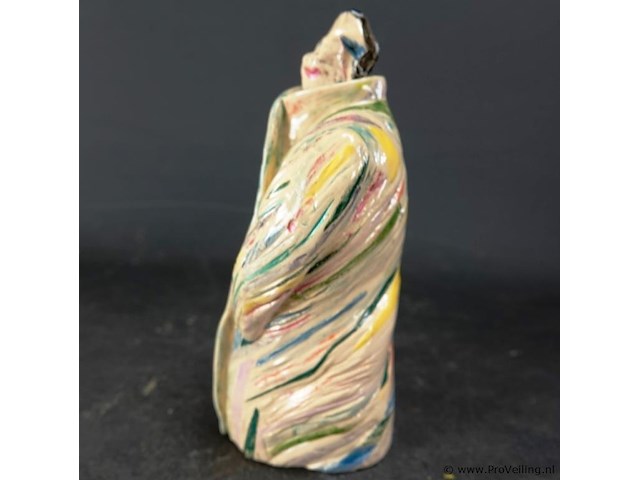 Apart aardewerk beeldje - afbeelding 2 van  5