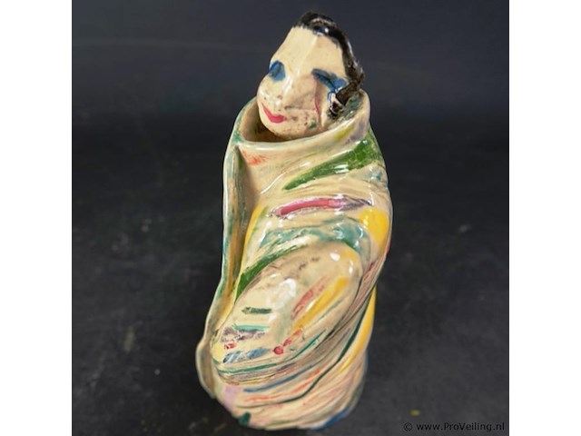 Apart aardewerk beeldje - afbeelding 3 van  5