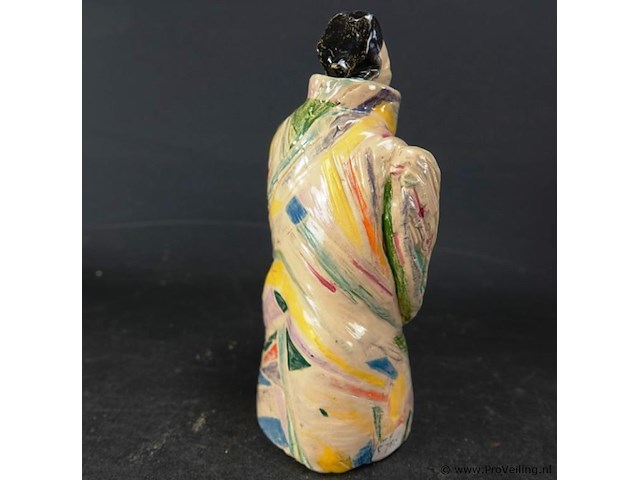 Apart aardewerk beeldje - afbeelding 4 van  5