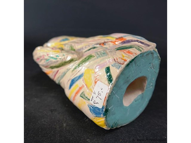 Apart aardewerk beeldje - afbeelding 5 van  5