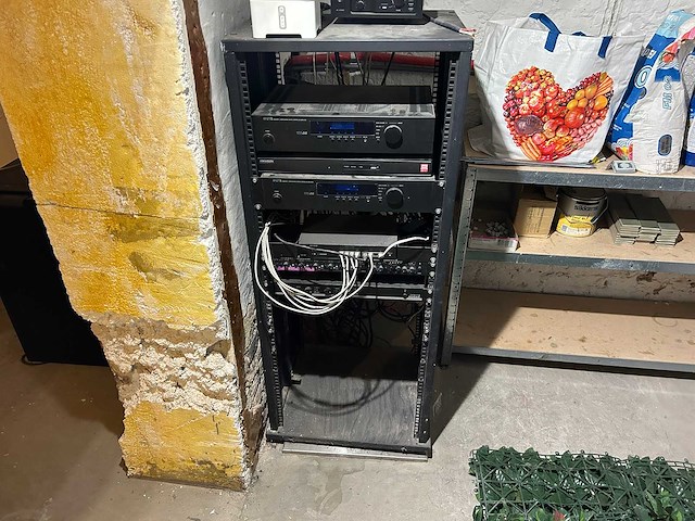 Apart / audac - patch kast met versterkers - afbeelding 2 van  5