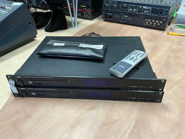 Apart pc1000rm mkii cd/usb speler (2x) - afbeelding 1 van  5
