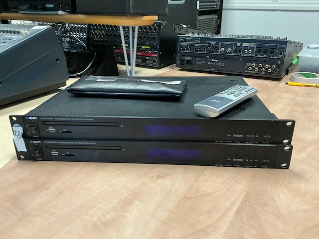 Apart pc1000rm mkii cd/usb speler (2x) - afbeelding 2 van  5
