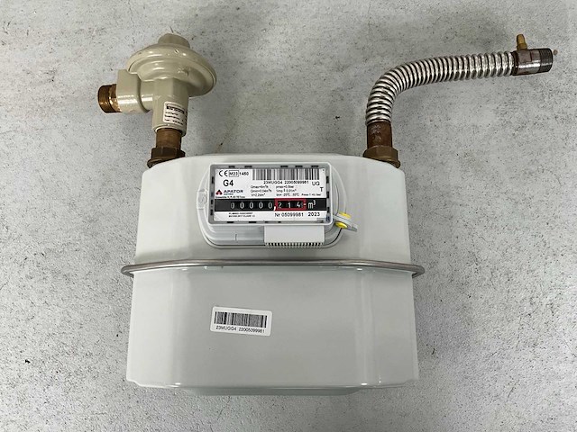 Apator metrix g4 gasmeter - afbeelding 1 van  1