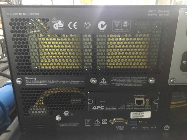 Apc - noodstroom voeding - smart-ups 5000 - afbeelding 5 van  7