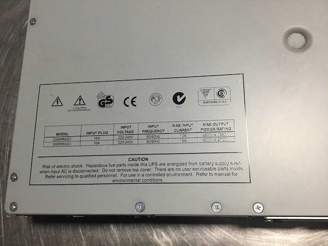 Apc - smart-ups 3000 - noodstroom voeding - afbeelding 5 van  6