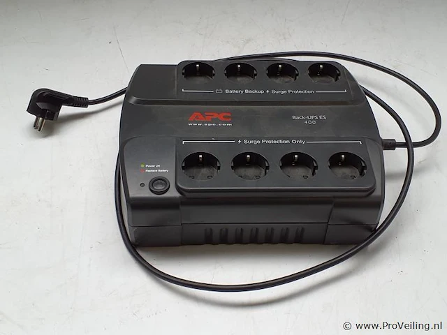Apc back-ups es ononderbroken stroomvoorziening (ups) be400 - afbeelding 1 van  6
