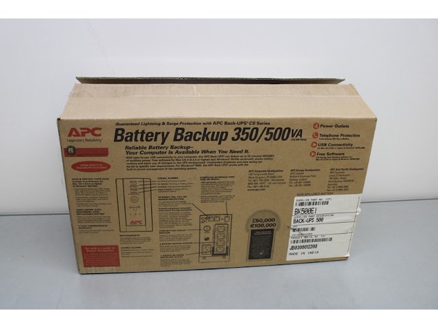 Apc backup ups 350/500 - afbeelding 4 van  9