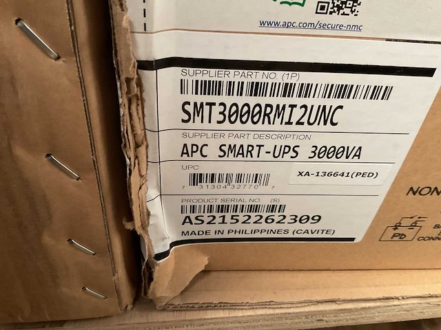 Apc by schneider electric 2200rmi2u smart-ups (2x) - afbeelding 6 van  7