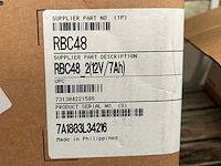Apc rbc48 vervangingsbatterijset 2x 12v / 7ah - afbeelding 3 van  3
