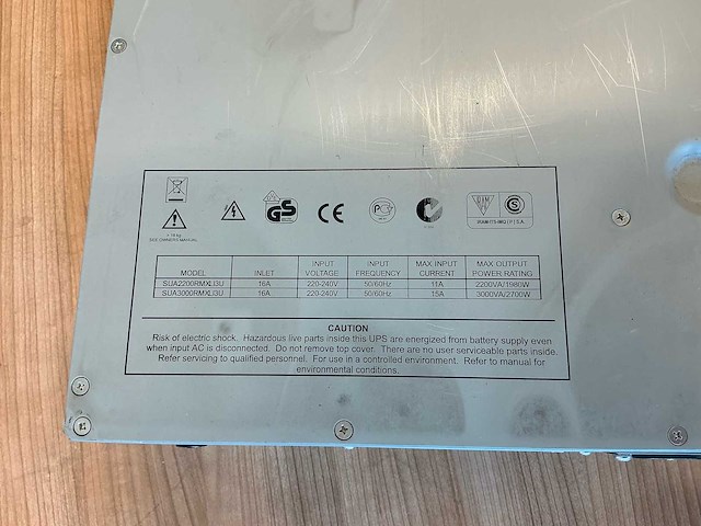 Apc smart-ups 3000xl accu - afbeelding 8 van  8