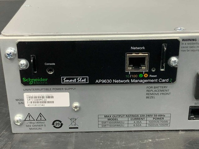 Apc smt1500rmi2u wifi, router & switch (2x) - afbeelding 2 van  9