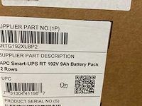 Apc (srtg192xlbp2) smart ups rt 192v 9ah battery pack - afbeelding 8 van  8