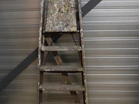 Apeldoornse ladderfabriek houten schilderstrap - afbeelding 1 van  8