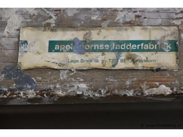 Apeldoornse ladderfabriek houten schilderstrap - afbeelding 5 van  8