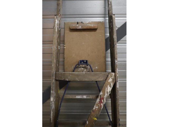 Apeldoornse ladderfabriek houten schilderstrap - afbeelding 6 van  8