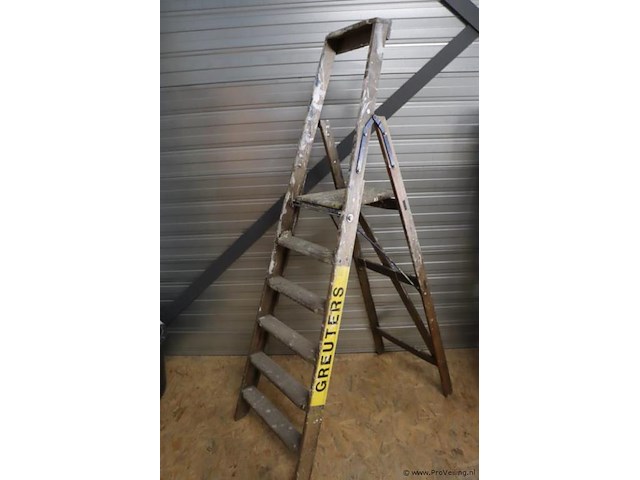 Apeldoornse ladderfabriek houten schilderstrap - afbeelding 7 van  8