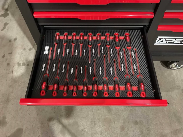 Apex 12hs10g-h xxl edition 12 laden gereedschapswagen - afbeelding 9 van  28