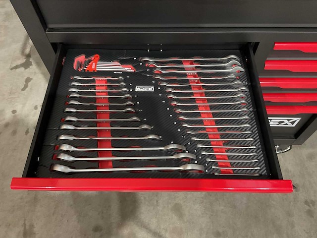 Apex 12hs10g-h xxl edition 12 laden gereedschapswagen - afbeelding 2 van  16