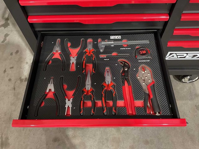 Apex 12hs10g-h xxl edition 12 laden gereedschapswagen - afbeelding 4 van  16