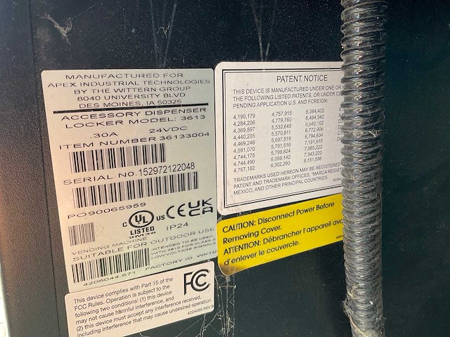Apex 3610a pakket lockerkast (2x) - afbeelding 5 van  7