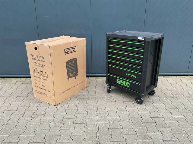 Apex 7hs7g-p ax7pro 7 lades gereedschapswagen - afbeelding 14 van  23