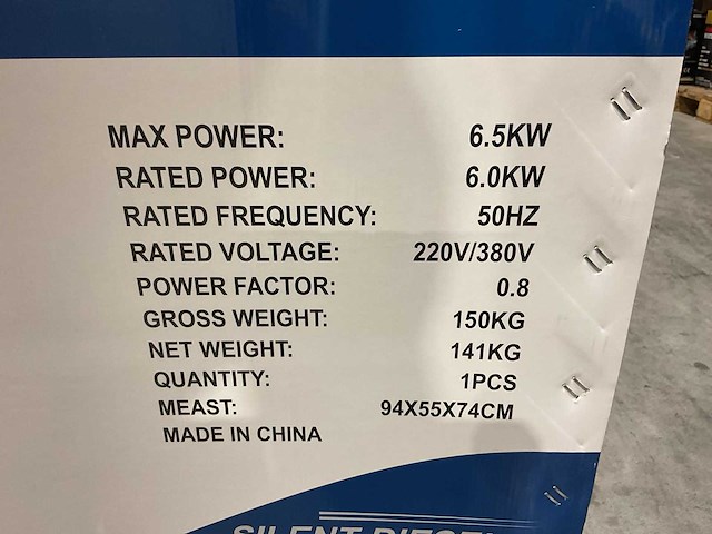 Apex ap6500dgs stroomgenerator - afbeelding 20 van  68