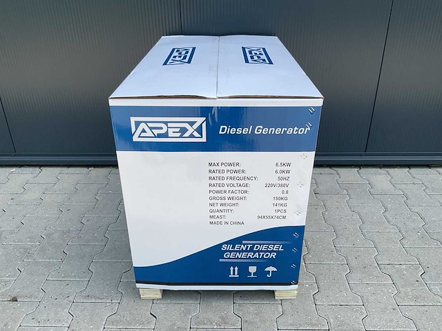 Apex ap6500dgs stroomgenerator - afbeelding 34 van  68