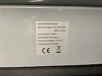 Apex dieselheater 30kw - afbeelding 2 van  10