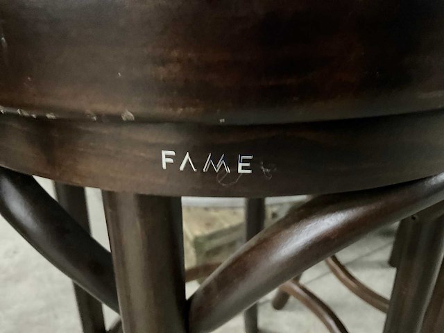 Apex forniture - fameg - thonet halfhoge krukken (7x) - afbeelding 6 van  7