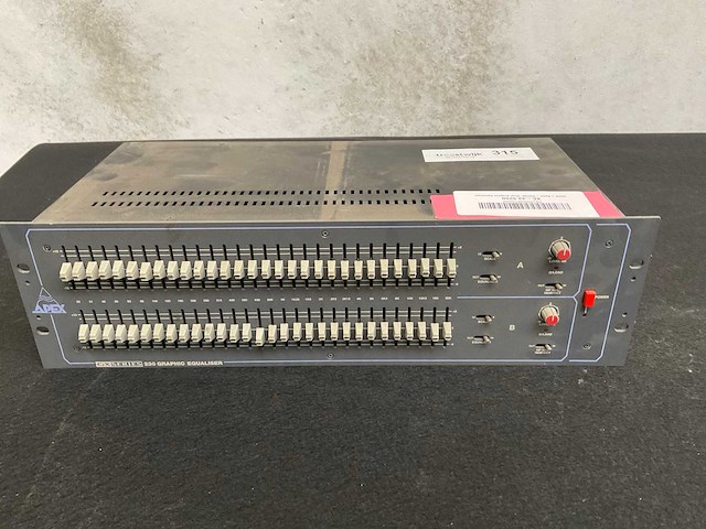 Apex gx 230 graphic equaliser (3x) - afbeelding 2 van  2