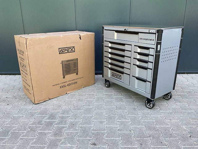 Apex xxxl-edition apex-12hs10g-b gereedschapswagen - afbeelding 34 van  76