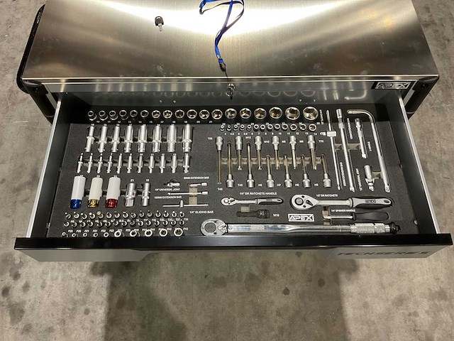 Apex xxxl-edition apex-12hs10g-b gereedschapswagen - afbeelding 75 van  76