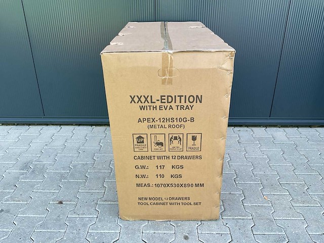 Apex xxxl-edition apex-12hs10g-b gereedschapswagen - afbeelding 49 van  74