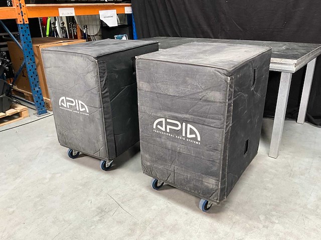 Apia axi-sub subwoofer (2x) - afbeelding 3 van  10