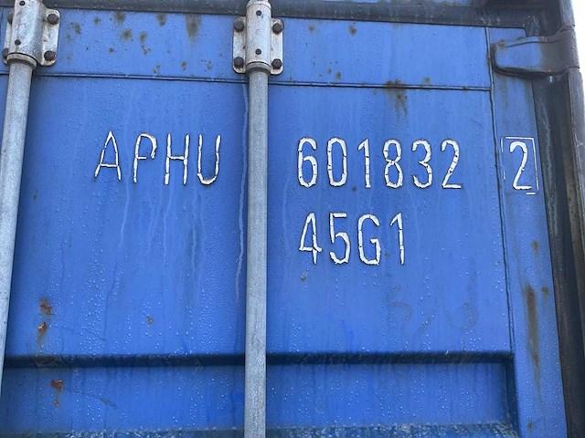 Apl aphu601832 zeecontainer 40ft - afbeelding 6 van  10