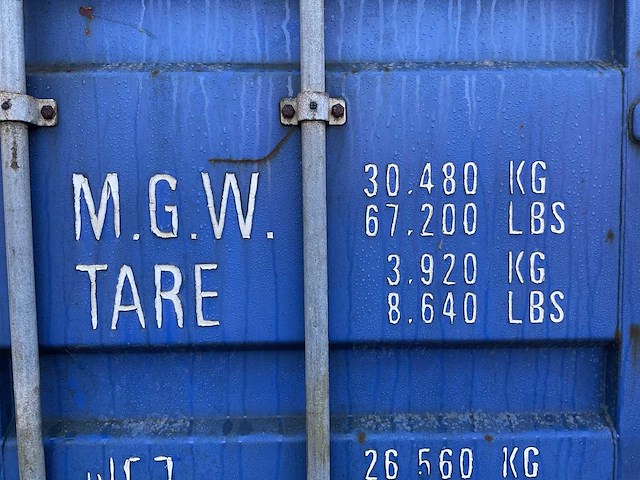 Apl aphu601832 zeecontainer 40ft - afbeelding 7 van  10