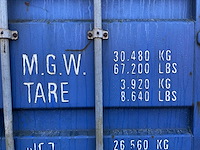 Apl aphu601832 zeecontainer 40ft - afbeelding 7 van  10