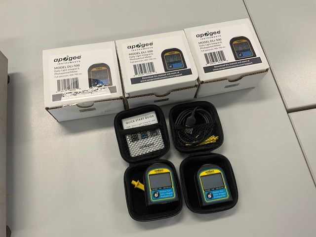 Apogee dli500 daily light integral & photoperiod meter (3x) - afbeelding 3 van  4