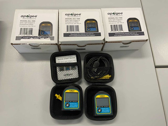Apogee dli500 daily light integral & photoperiod meter (3x) - afbeelding 1 van  4
