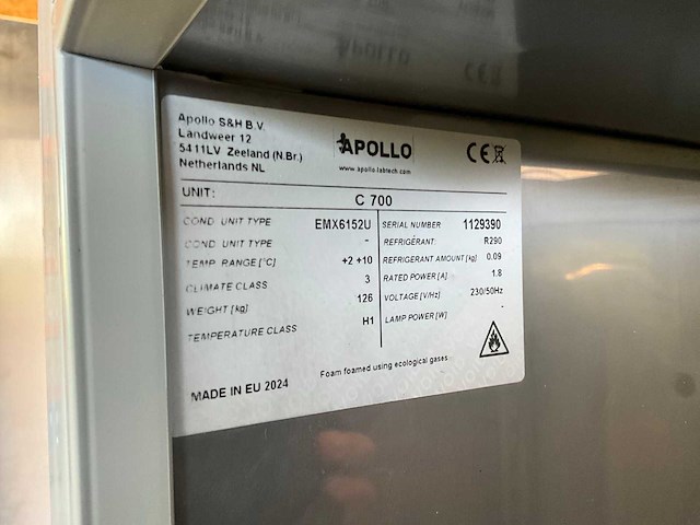 Apollo c700 klimaatkast behuizing - afbeelding 3 van  11