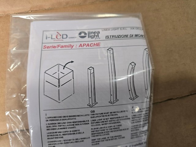 Appache 4 outdoor linea light, 64267w00 - afbeelding 9 van  9