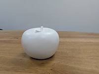 Appel beeld, decodivers, mat wit - afbeelding 2 van  7