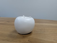 Appel beeld, decodivers, mat wit - afbeelding 3 van  7