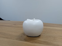 Appel beeld, decodivers, mat wit - afbeelding 5 van  7