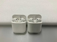Apple - airpods 2 with charging case (2x) - afbeelding 1 van  2