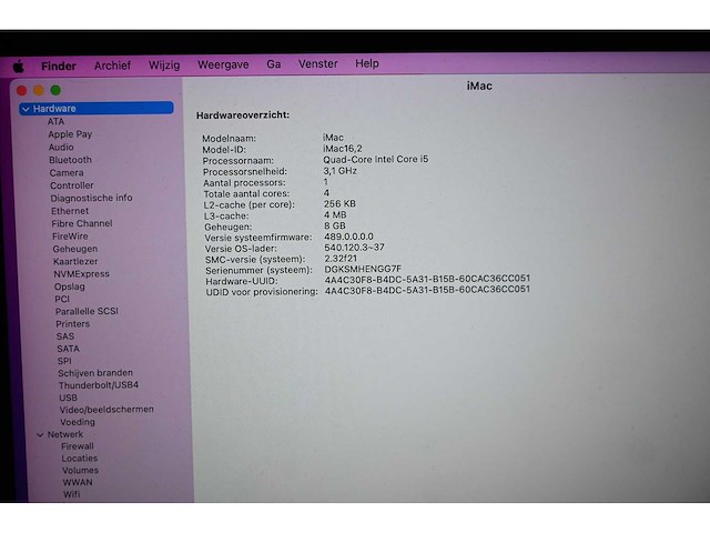 Apple - imac 16.2 - imac - afbeelding 5 van  5