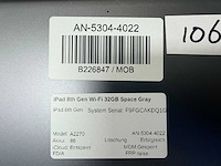 Apple - ipad - 8th gen - 32 gb wi-fi space gray - afbeelding 3 van  6